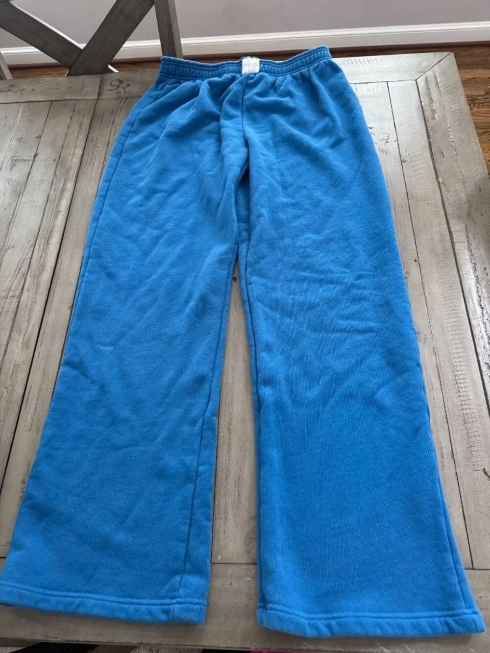 PARKE Boxer Sweatpants Harbor Blue Size Medium